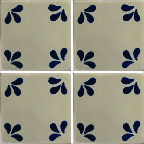 TALAVERA TILES / Talavera Tile 4x4 inch (90 pieces) - Style AZ066 / These beatiful handpainted Mexican Talavera tiles will give a colorful decorative touch to your bathrooms, vanities, window surrounds, fireplaces and more.
