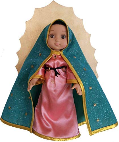 MARIA CONTIGO / Our Lady of Guadalupe 10'' Doll with Rosary 'Standard Edition'